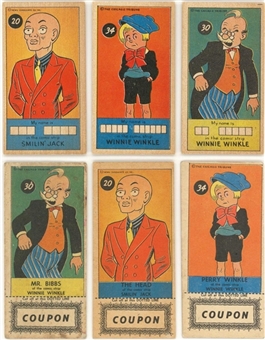 1953 R757 Welch/Sugar Daddy "Famous Comic Characters" High Grade Complete Set (50)